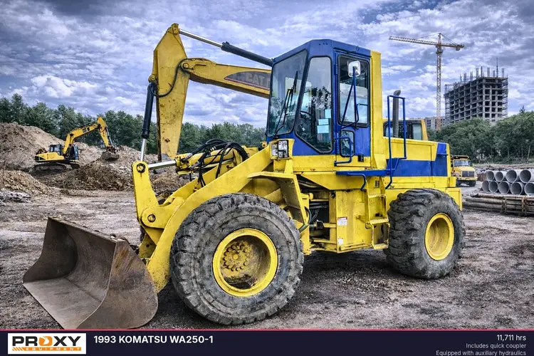 Used 1993 KOMATSU WA250-1 Wheel Loaders Louisiana US | Proxy Equipment #1382941