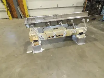 Link-Belt LBL 18"x7' Stainless Vibrating Shaker Feeder Conveyor Food Process