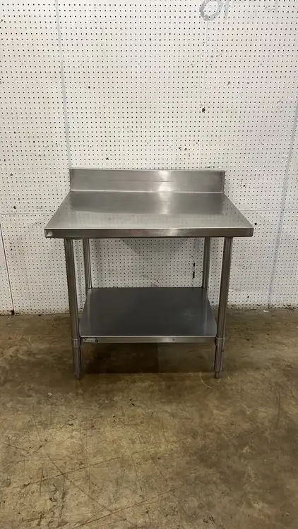Used Falcon Restaurant Supply, Inc. Used 36" x 30" Stainless Steel Table - TH6 Food Prep Tables Illinois US | Falcon Restaurant Supply #1373538