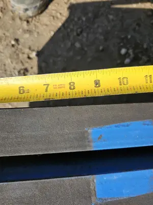 USED GORBEL 1 TON FREESTANDING CRANE