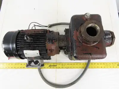 Dayton LTCG23T 3Hp 3450RPM 208-230/460V 3" x 3" Centrifugal Pump