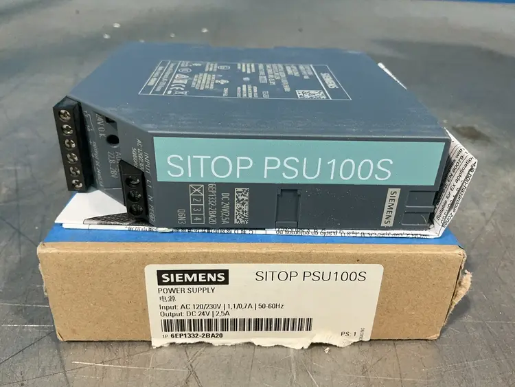 Used SIEMENS 6EP13322BA20 DIN Rail Power Supplies Ohio US | HGR 24 #1545393
