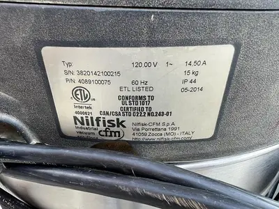 USED NILFISK INDUSTRIAL VACUUM S2