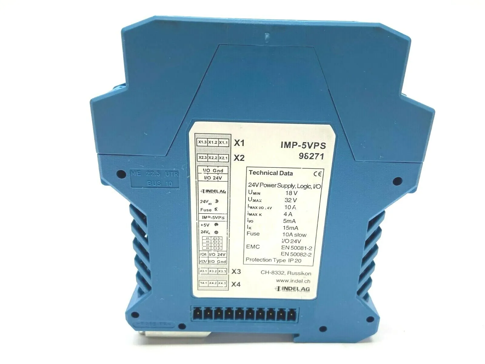 IMP-5VPS | Indelag  PLC Power Supply Module 98271 - For parts or not working