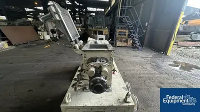 USED AMK 4 Liter AMK Extrusion Knead Mixtruder, S/S,