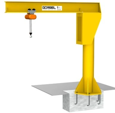 Used GORBEL FS300DD-30W24C18 Cranes, Jib Minnesota US | SOMINN MACHINERY SALES #806193