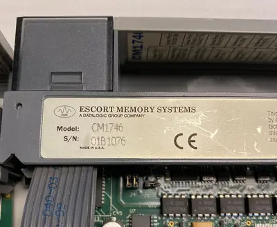 Used ESCORT MEMORY SYSTEM CM1746 Misc Electrical & Power Parts Ohio US | Surplus Asset Holdings #1234154