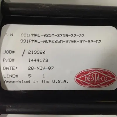USED DESTACO 991PMAL-025M-270B-37-22
