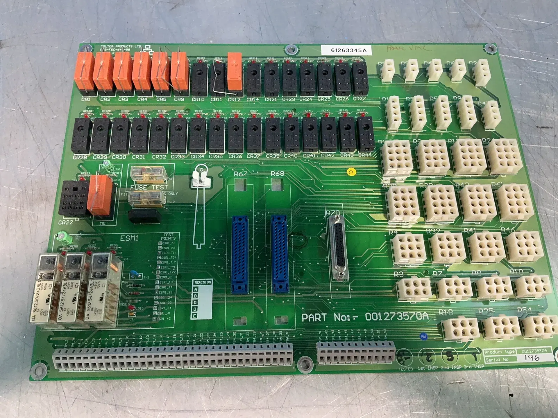Used COLTER PRODUCTS 001273570A Circuit Boards Ohio US | HGR 24 #1358884