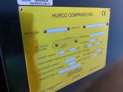 Used 2006 HURCO VMX50//50T Vertical Machining Centers Ohio US | HGR 24 #1343723