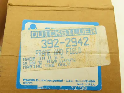 New | in-Stock PRESTOLITE ELECTRIC _UNKNOWN_ Motors (misc) Indiana US | Arrow Industrial #554624