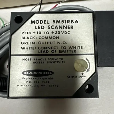 New | in-Stock BANNER SM51RB6 Misc Electrical & Power Parts Ohio US | Surplus Asset Holdings #1262537