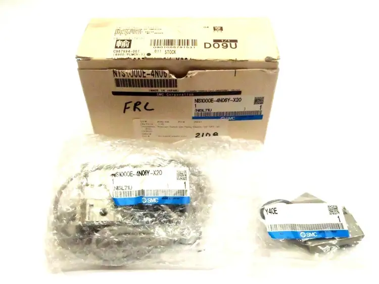 New | in-Stock SMC Pressure Switch with Piping Adapter Pressure Switches Michigan US | Maverick Industrial Sales #1398686