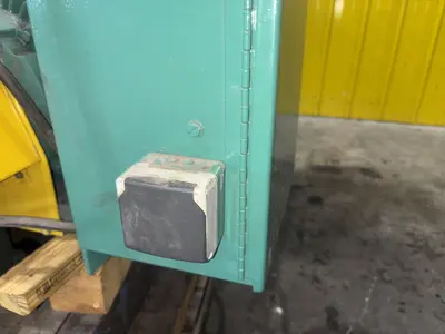 15 HP G&P MODEL 4168 4" X 168" BELT GRINDER: YOBRO #24126