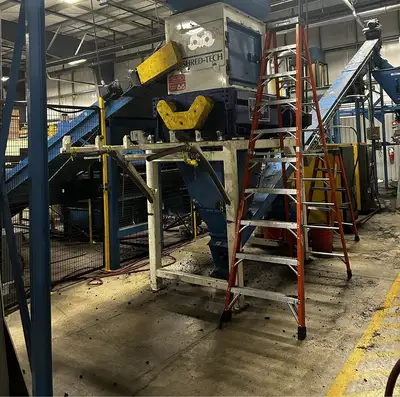 Used 2015 SHRED-TECH STQ-50 Shredders Ontario CA | Brennan Machinery #1412498
