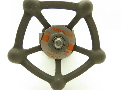 Anvil Products Fig 811 Gate Valve 1" NPT Forged Steel 1975psi Rising Stem
