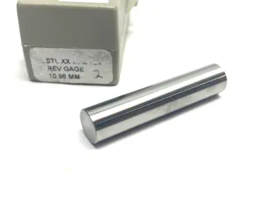 USED VERMONT GAGE REVERSIBLE GAGE MASTER CLASS XX STEEL 10.96MM