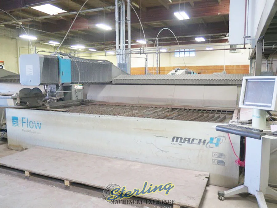 Used 2011 FLOW MACH4 4020B 044917 Waterjet Cutters California US | Sterling Machinery Exchange #1467308