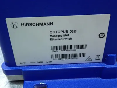 Used HIRSCHMANN OS20002000T5T5T5TBBY999GMSE3S Relays & Switches | HGR 24 #739205