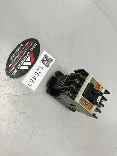 Used FUJI ELECTRIC SC-0 4NC0F0 PLC Contactors | Ideal Machinery #619625