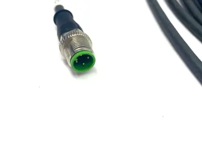 USED MURRELEKTRONIK EOL CORDSET M12 MALE 0°/FEMALE 0° A-COD.
