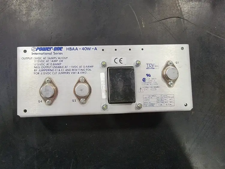 New | in-Stock 1997 POWER ONE HBAA40WA Misc Electrical & Power Parts British Columbia CA | Lenmark #249745