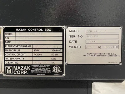 2009 MAZAK NEXUS VCN 510C/40-II Vertical Machining Centers | GMT (21)