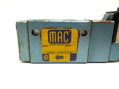 USED MAC VALVES SOLENOID VALVE WITH PME-6111BAAA 24VDC