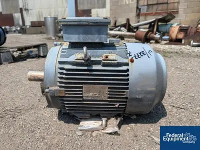 Unknown 7.5 HP Motor, Model GR3-CI-TF-213T-4-B-D-7.5