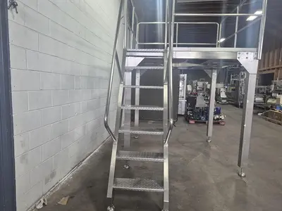 6' Stainless Steel Mezzanine