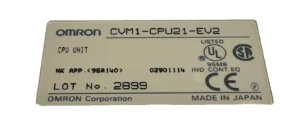 NEW OMRON CVM1-CPU21-EV2 PROGRAMMABLE CONTROLLER CVM1CPU21V2 CVM1CPU21EV2