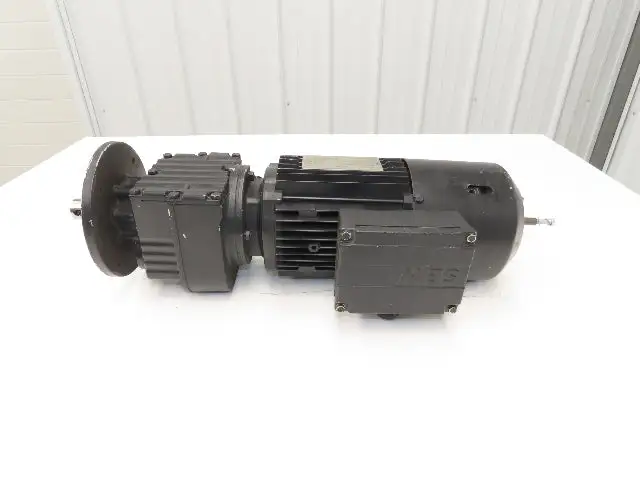 Sew Usocome Gearmotor W/Brake 1Hp 133/230V 8.16:1 169rpm 50Hz 42Nm