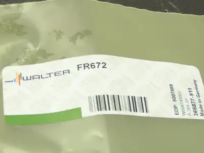 Walter FR672 Indexable Milling Cutter Carbide Insert Cartridge  Lot of 4