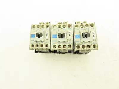 Mitsubishi Electric S-N11 Contactor 7.5Hp 20A 600VAC Lot of 3