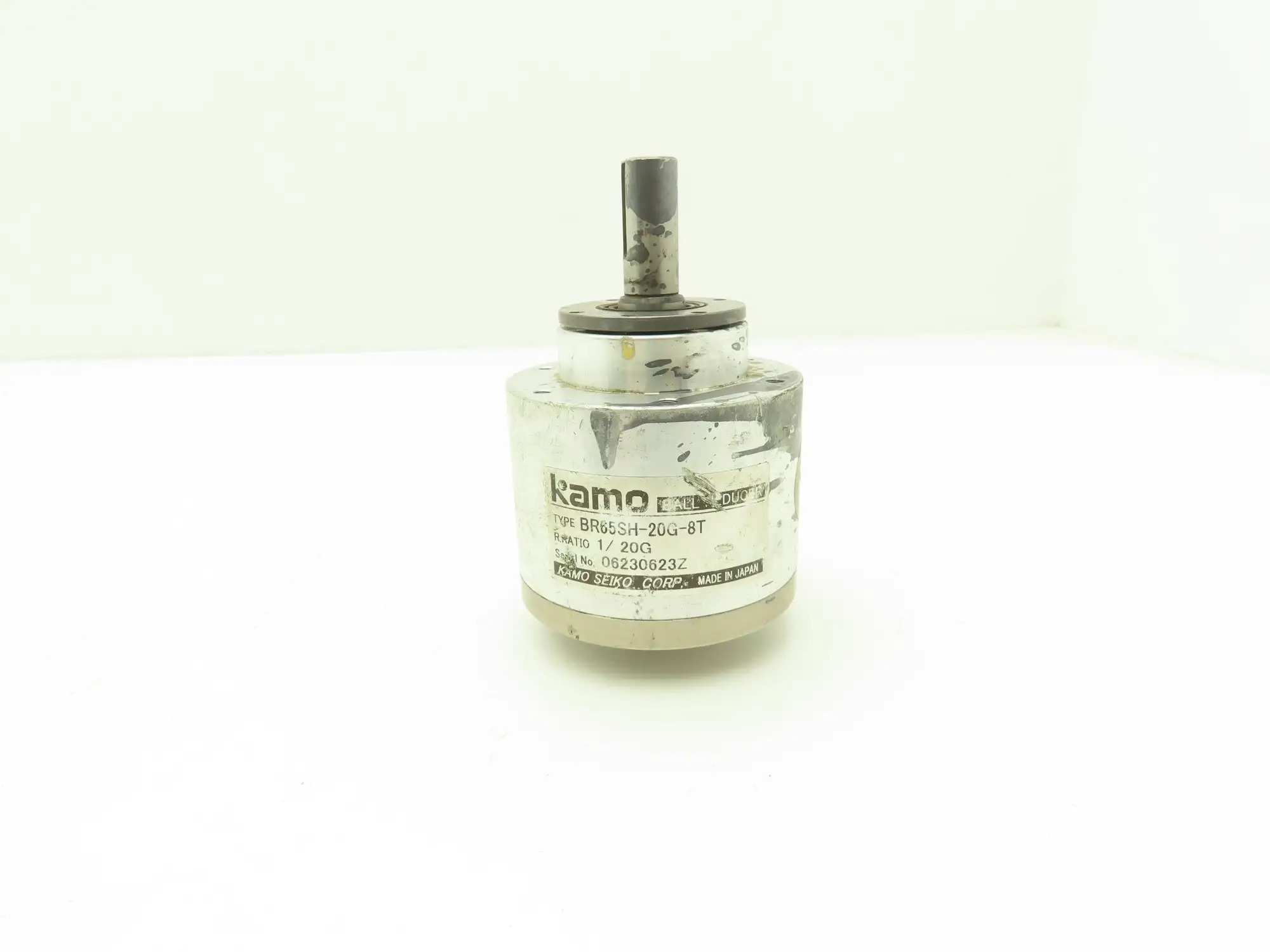Kamo Kamoseiko BR65SH-20G-8T Ball-type Gearbox 20:1 Inline Reducer 1/20G