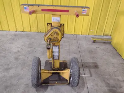 50 TON CJ-BEAM PORTABLE TRAILER LIFTING & STABILIZING JACK: STOCK #22578