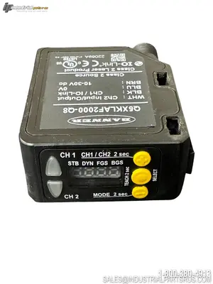 Used BANNER Q5XKLAF2000-Q8 Photoelectric Sensors Kentucky US | Industrial Parts R Us Inc. #1542140