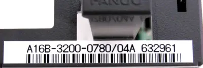 NEW FANUC A16B-3200-0780 CONTROL BOARD A16B3200078004A 632961