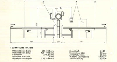 USED SCHALCH 150 T + DECOILER/FEEDER/CUT TO LENGTH