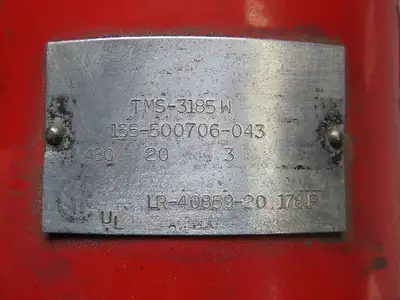 Cromalox 155-500706-43 5" Flanged Immersion Heater 480V 3Ph 49"