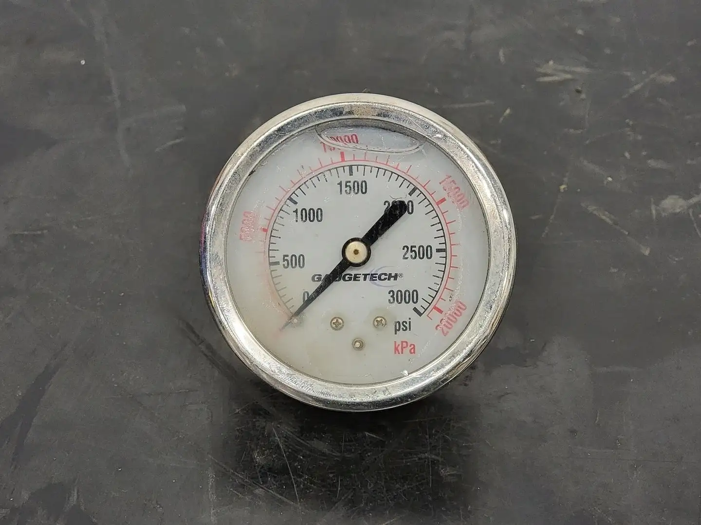 0-3000 psi Pressure Gauge
