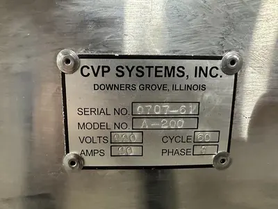 USED CPV SYSTEMS INC. A-200