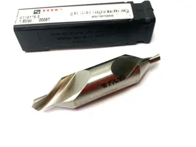 USED WALTER TITEX CENTER DILL, LEFT HAND, 6.3MM TIP DIA. 60°