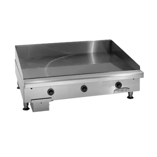 Imperial ITG-48-E 48" Electric Griddle w/ Thermostatic Controls - 1/2" Steel Plate, 208v/3ph