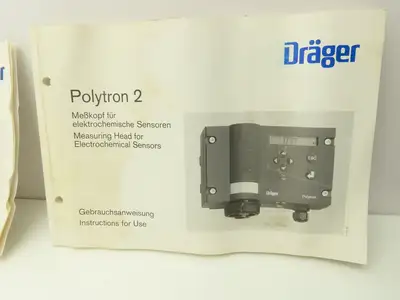 Drager Polytron 2 DCS1d/e Toxic Gas Detector Sensor Monitor Head 8312800