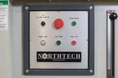 Northtech NT CS36L‑2532 36″ 25 HP Timber Upcut Saw (Left‑Hand Cut) 230V