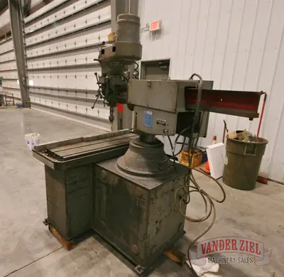 Used WELLS-INDEX 125 Radial Drills Michigan US | Vander Ziel Machinery Sales #482577