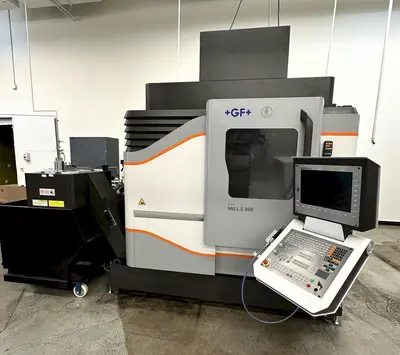 2021 +GF+ MIKRON MILL E 800 Vertical Machining Centers | Advanced Capital Equipment (1)