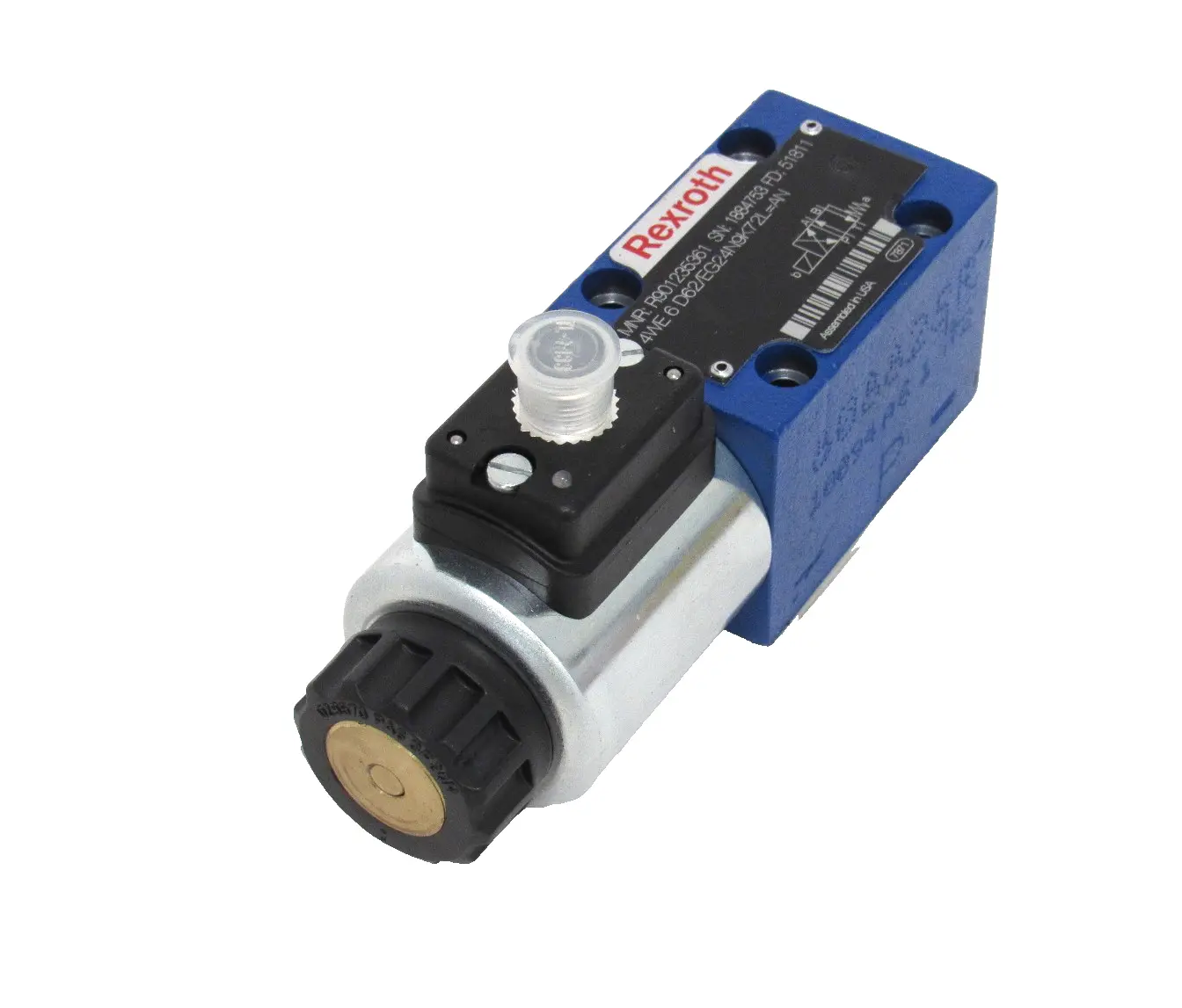 NEW REXROTH R901235361 HYDRAULIC VALVE 4WE6D62/EG24N9K72L-=AN