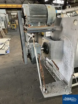 USED Processall 200 Cu Ft Processall Plow Mixer, Model 5700HL, S/S